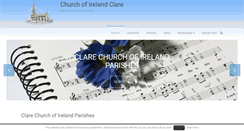 Desktop Screenshot of churchofirelandclare.com