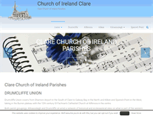 Tablet Screenshot of churchofirelandclare.com